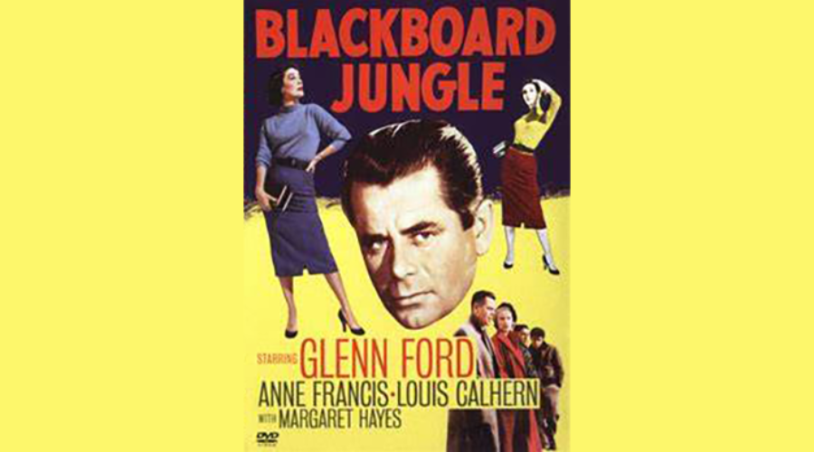 Blackboard Jungle (1955) Poster SM