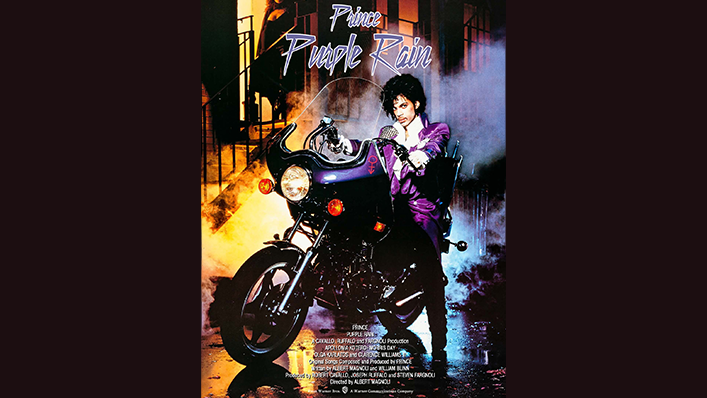 Prince and the Revolution Purple Rain Album Cover Sticker