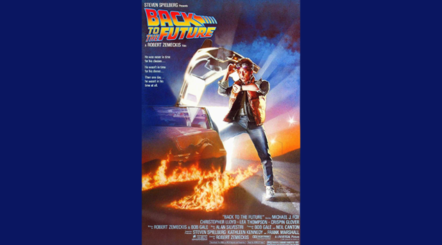 Back to the Future (1985) poster SM