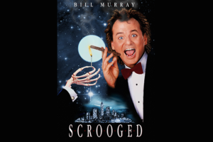 Scrooged (1988) poster SM