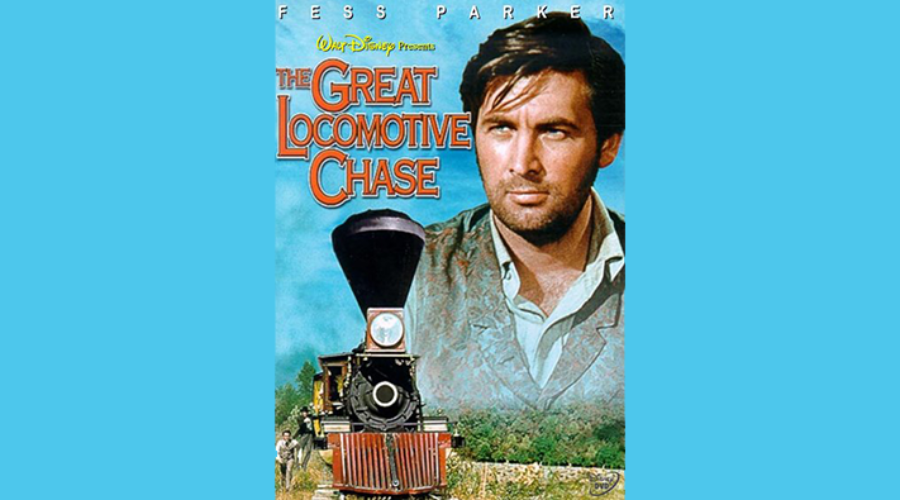 The Great Locomotive Chase (1956) Poster SM