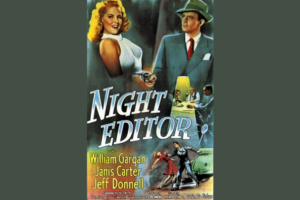 Night Editor (1946) Poster SM