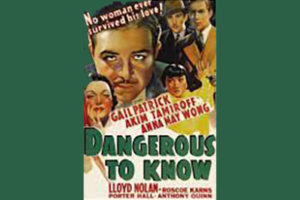 Dangerous to Know (1938) Poster SM