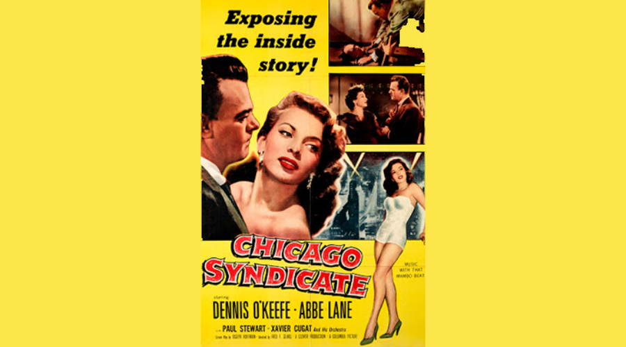 Chicago Syndicate (1955) Poster SM