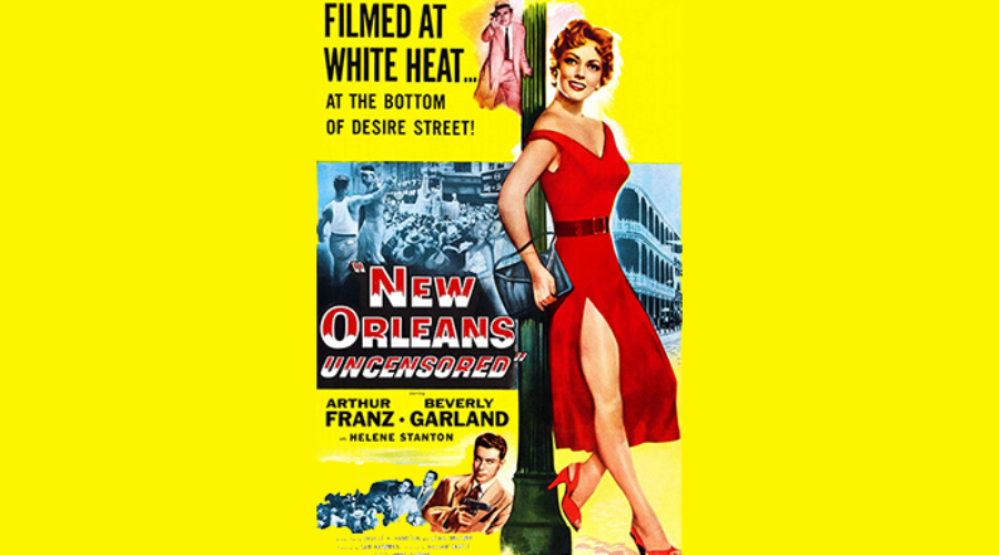 New Orleans Uncensored (1955) Poster SM
