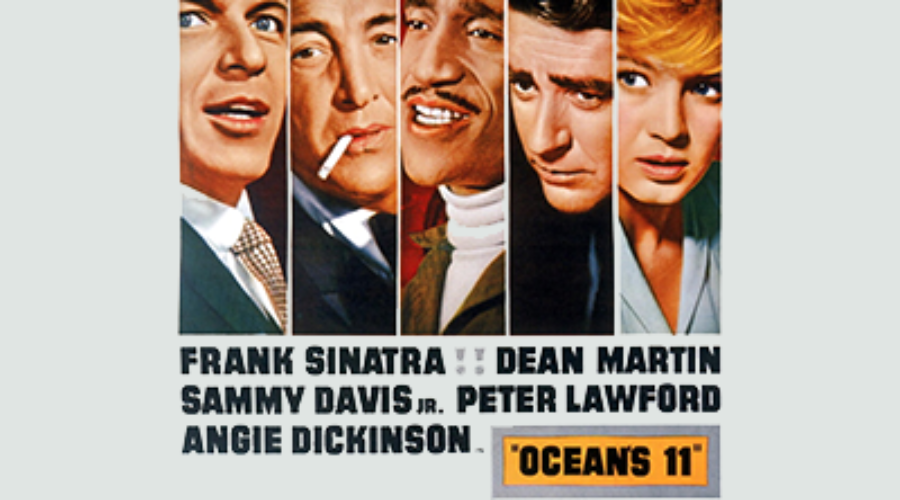 Oceans Eleven (1960) Poster SM